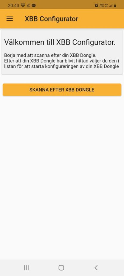 XBB Smart Button - produkt set fra siden | XBB
