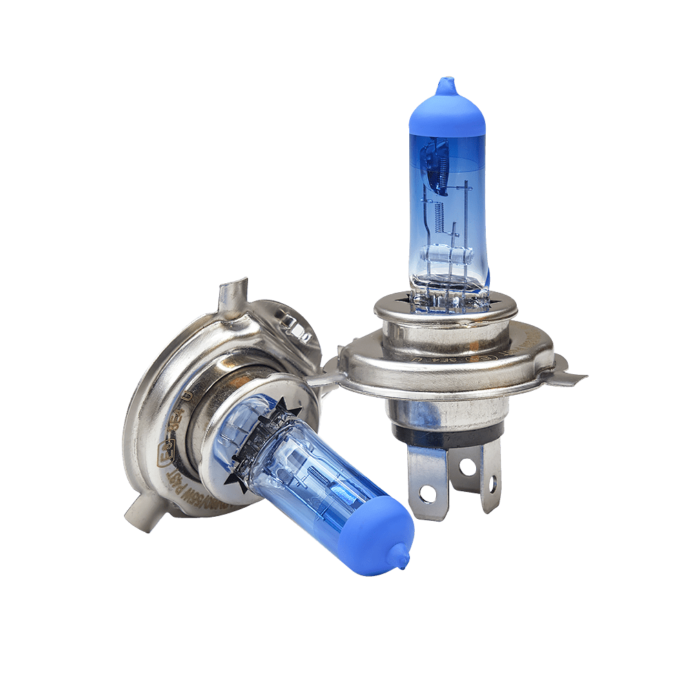 Xenon look Halogen – H4 – produktbillede forfra | Xenon-kongen