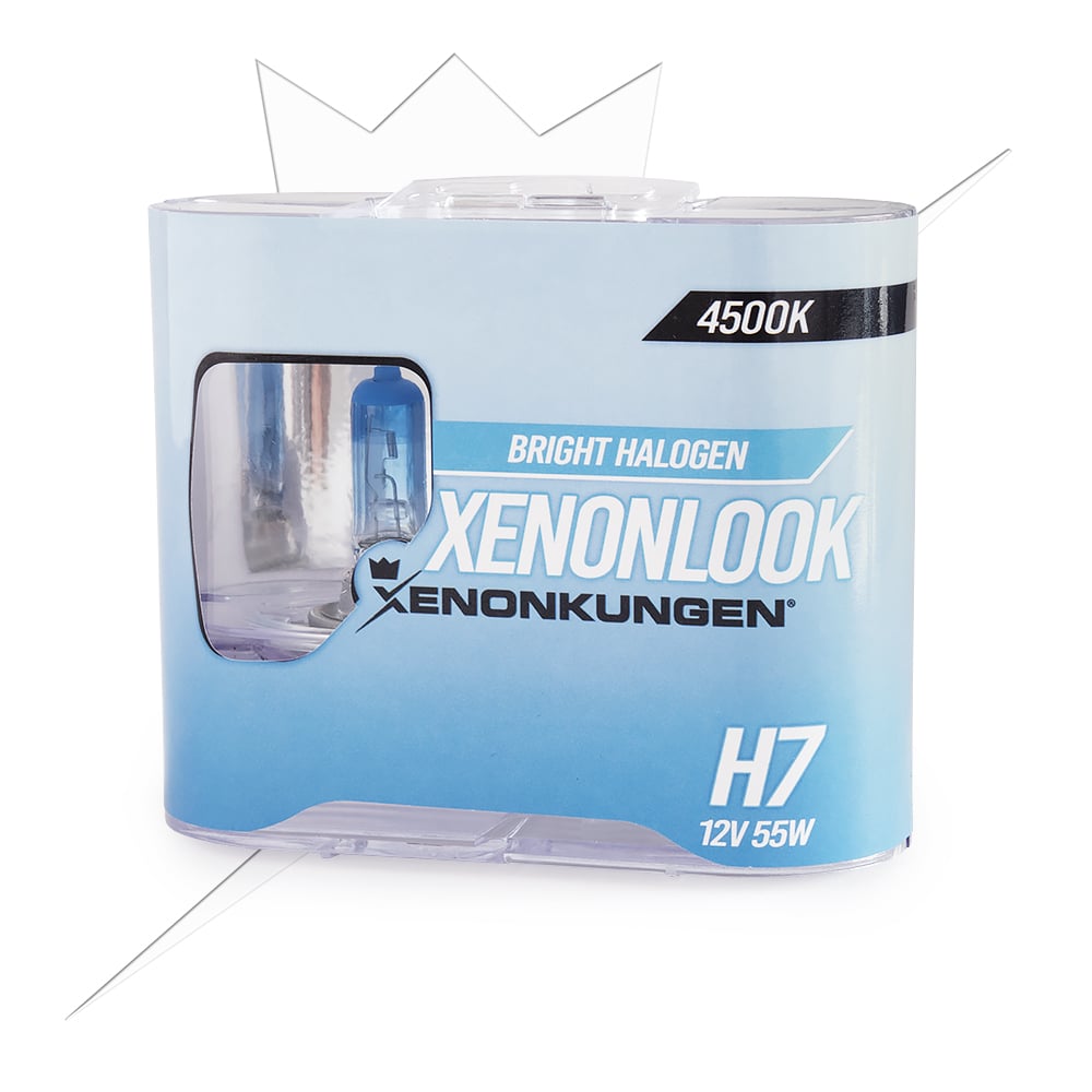 Xenon look Halogen – H7 – nærbillede detaljer | Xenon-kongen