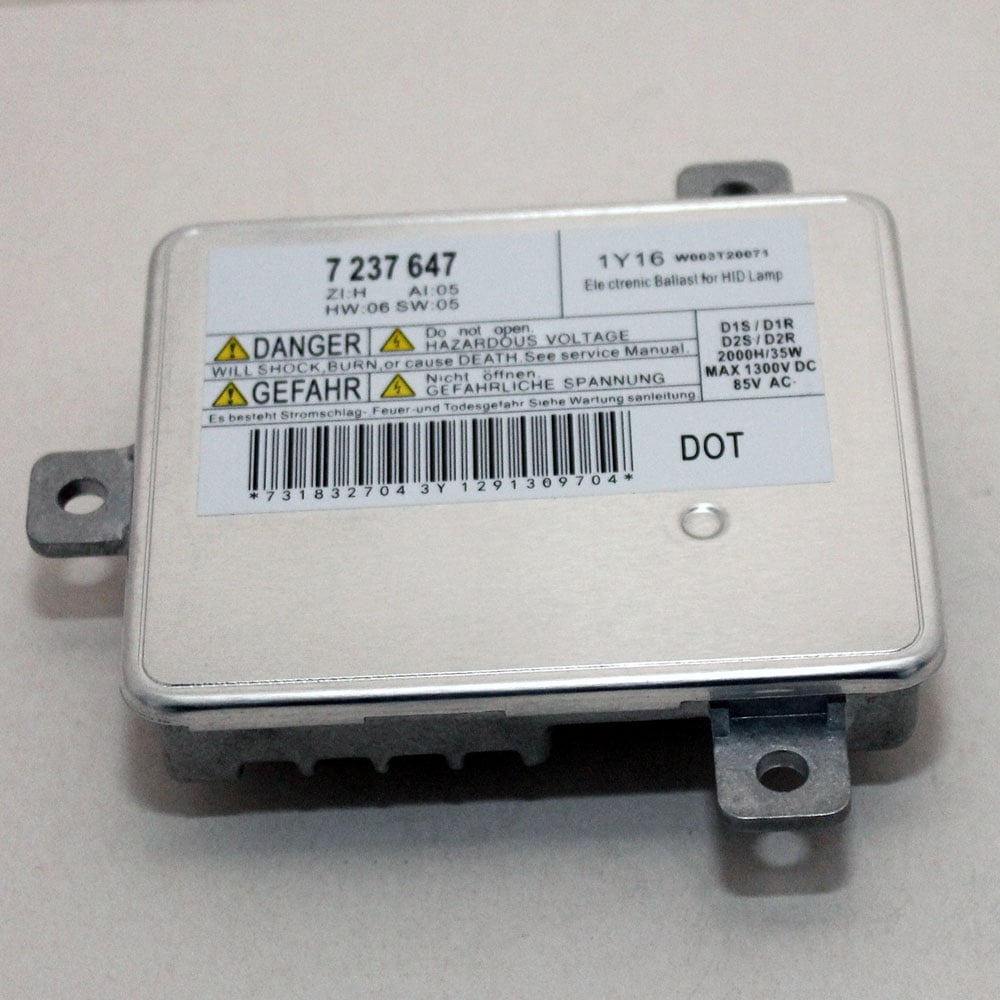 XK Ballast AL 63117237647 - nærbillede detaljer | Xenon-kongen