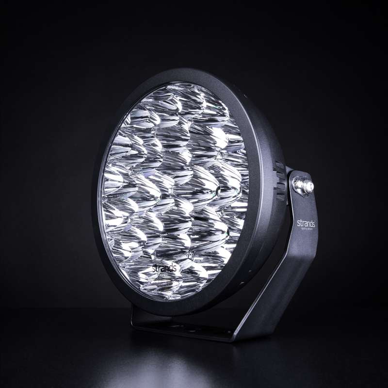Ekstra lette Strands Lighting Division Yukon 2.0 Flood 9″ – produktbillede forfra | Strands Lysafdeling